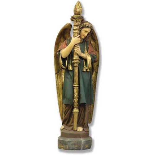 Majestic Angel Guard 27 Garden Angel Statue - XoticBrands Home Decor