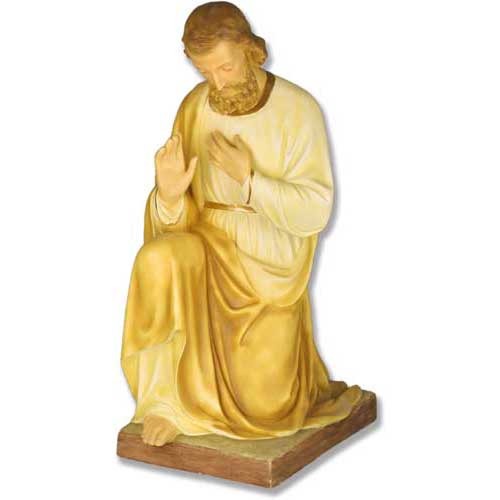  Joseph Nativity 30 H Ntv1.2 Animal Religious  Sculpture, Religious Decor, XoticBrands, XoticBrands Home Decor