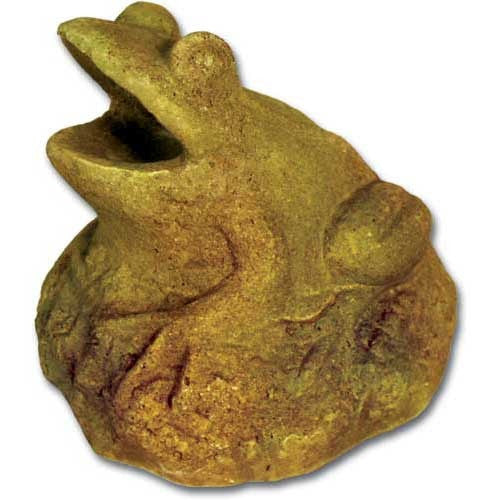 Croaking Frog 9 Garden Animal Statue - XoticBrands Home Decor