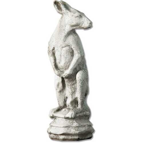  Kangaroo Finial 22  Animal  Sculpture, Home Decor, XoticBrands, XoticBrands Home Decor
