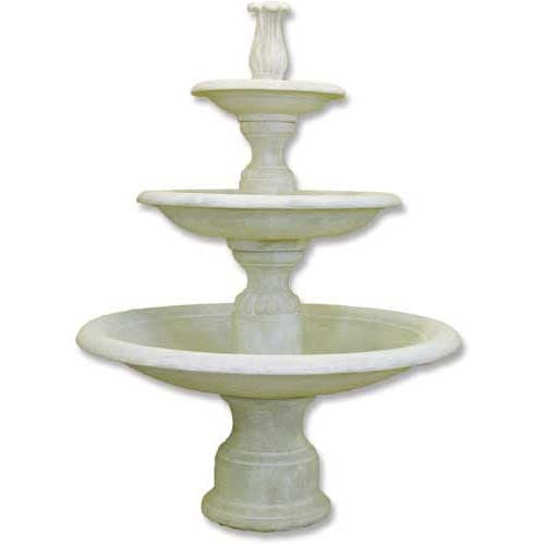 Balustrade 3 Tier Fountain Garden Display - XoticBrands Home Decor