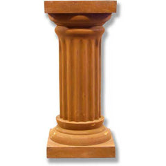  Fluted Column 28 H (R) Sculpture - Planters, Planters, XoticBrands, XoticBrands Home Decor