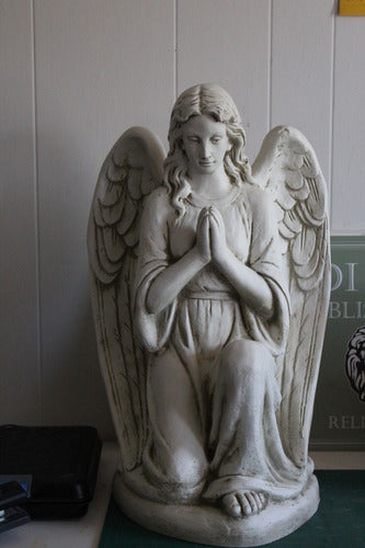  Sablo - Angel of Gracious Protection Animal Angel Sculpture, Home Decor, XoticBrands, XoticBrands Home Decor