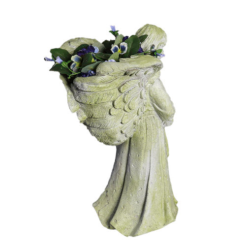  Angel Wings Planter Animal Angel Sculpture, Home Decor, XoticBrands Home Decor