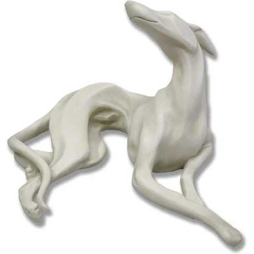 Greyhound (Laying) Garden Animal Statue - XoticBrands Home Decor