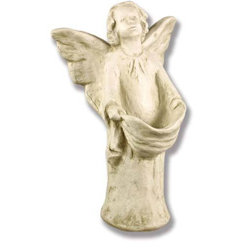 Angel With Drape 14 Garden Angel Statue - XoticBrands Home Decor