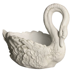  Swan Grande Planter 22 Animal Sculpture, Home Decor, XoticBrands, XoticBrands Home Decor