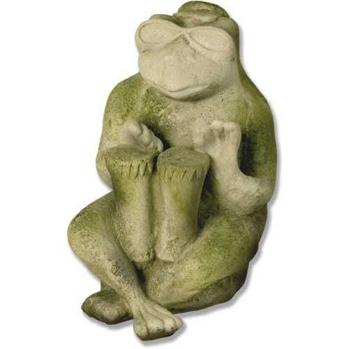  Bongo Frog Jazz 14 Animal Sculpture, Home Decor, XoticBrands, XoticBrands Home Decor