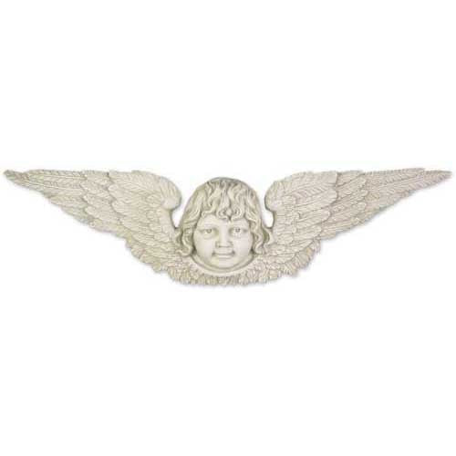 Angel Facade 42 W Religious Sculpture - XoticBrands Home Decor