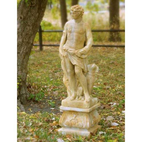  Apollo Of Hunt with Dog 43 Animal Classical  Sculpture, Home Decor, XoticBrands, XoticBrands Home Decor