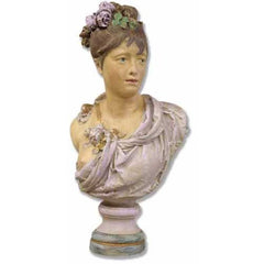 Victorian Woman Bust -  Busts Sculpture - XoticBrands Home Decor