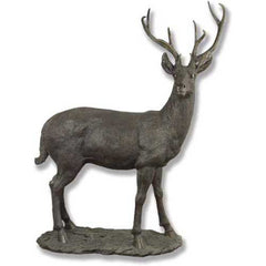  White Tail Deer 64 Sculpture - Animals, Animals, XoticBrands, XoticBrands Home Decor