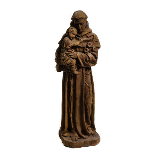 Saint Anthony 24 Religious Sculpture - XoticBrands Home Decor