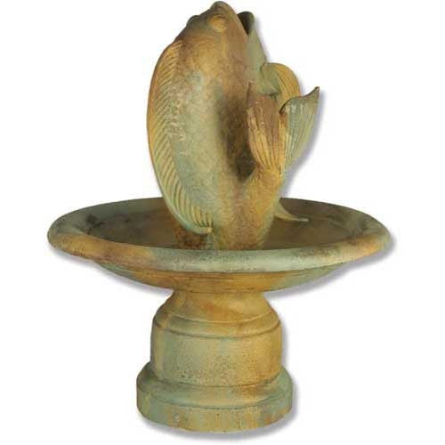 Santi Fish & Ped Bowl Set 42 (165 Gph) Garden Animal Statue - XoticBrands Home Decor