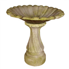 Blooming Birdbath Garden Display - XoticBrands Home Decor