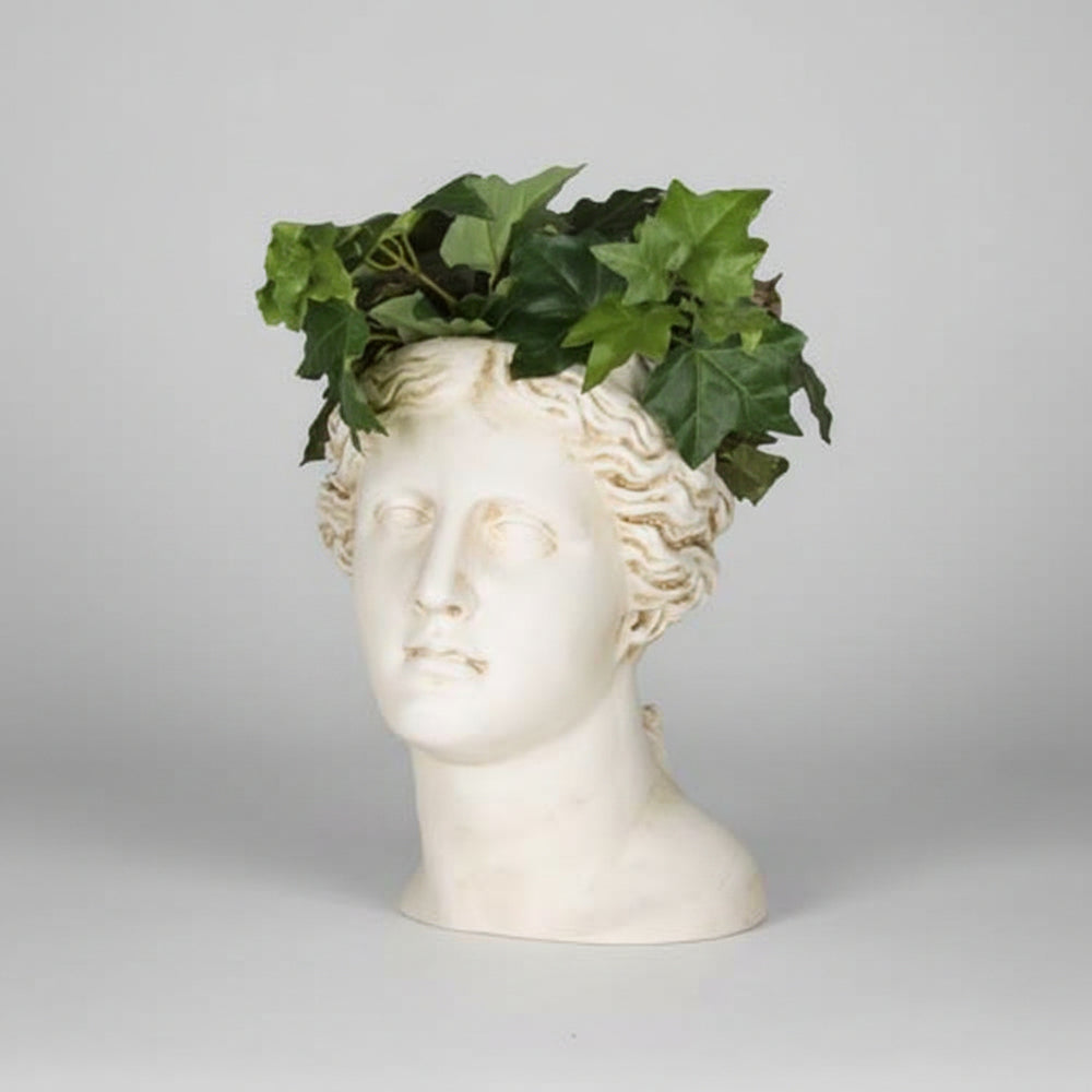  Venus Head Planter 13.5 H Animal Busts  Sculpture, Home Decor, XoticBrands, XoticBrands Home Decor
