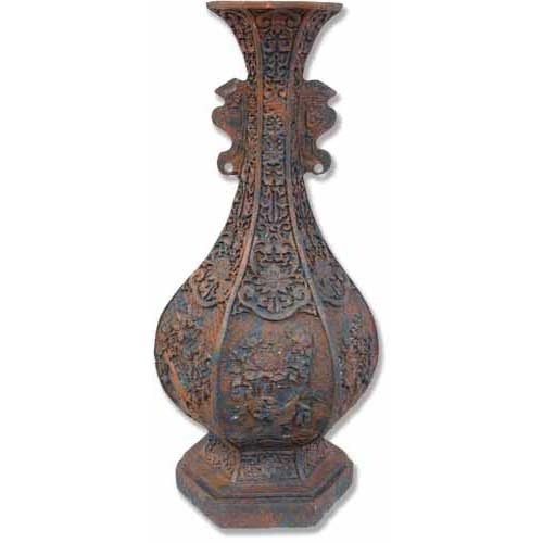 Chinese Vessel -  Asian/Eastern Display - XoticBrands Home Decor