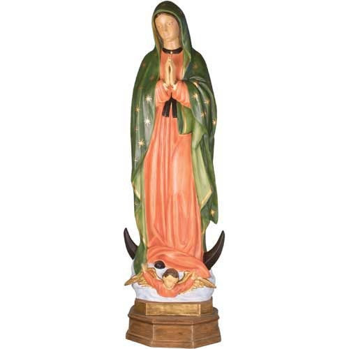 Our Lady Of Guadalupe-53 Large Religious Sculpture - XoticBrands Home Decor