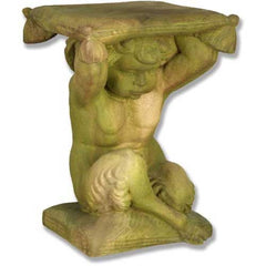  Pan Boy Holding Pillow 20 Animal Architectural  Sculpture, Home Decor, XoticBrands, XoticBrands Home Decor