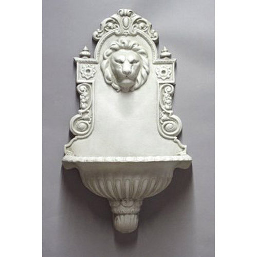  English Lion Wall Fountain  Garden  Sculpture, Home Decor, XoticBrands, XoticBrands Home Decor