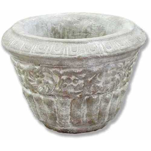 Aged Urn Round 12 Garden Display - XoticBrands Home Decor