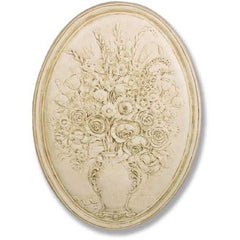 Rococo Floral Wall Plaque -  Spring & Summer Scultpure - XoticBrands Home Decor
