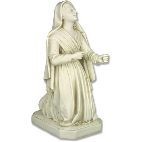 Saint Bernadette 26"H Large Religious Sculpture - XoticBrands Home Decor