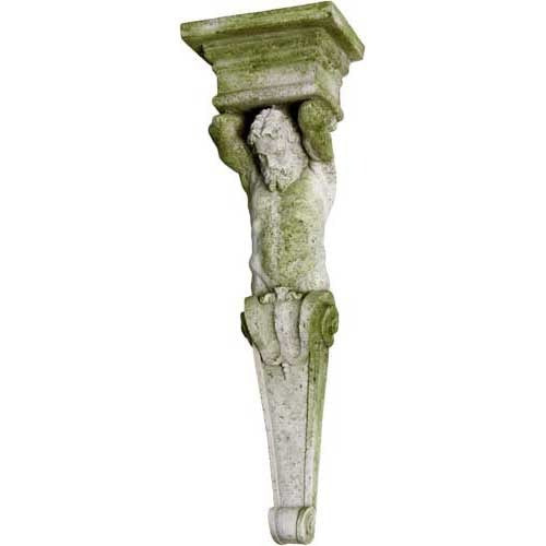 Masculine Caryatid Brackt 25 - Architectural   Brackets - XoticBrands Home Decor