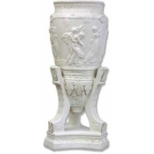 Urn On Tri Stand 26 Garden Planter - XoticBrands Home Decor