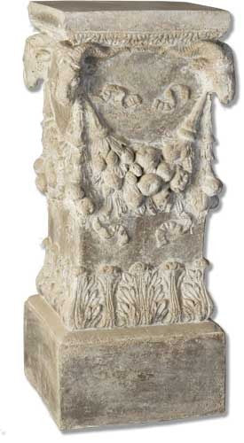 Goat Head Pedestal - Pedestal Sculpture - XoticBrands Home Decor