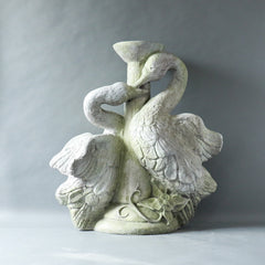  Swan Base Animal Architectural  Sculpture, Home Decor, XoticBrands, XoticBrands Home Decor