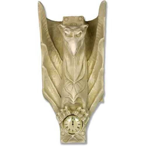 MaDecor Gargoyle With Clock Gargoyle Sculpture - XoticBrands Home Decor