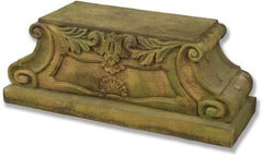 Pedestal Scroll Season - Pedestal Sculpture - XoticBrands Home Decor