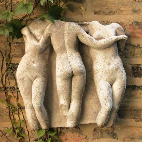 Three Graces Frieze 31  Wall Decor - XoticBrands Home Decor