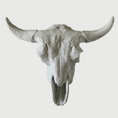  Cow Skull Sculpture - Animals, Animals, XoticBrands, XoticBrands Home Decor