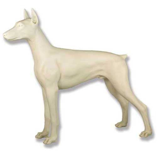 Standing Doberman Dog 32 Garden Animal Statue - XoticBrands Home Decor
