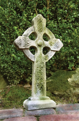  Celtic Cross-Tabletop 16 Animal Garden  Sculpture, Home Decor, XoticBrands, XoticBrands Home Decor