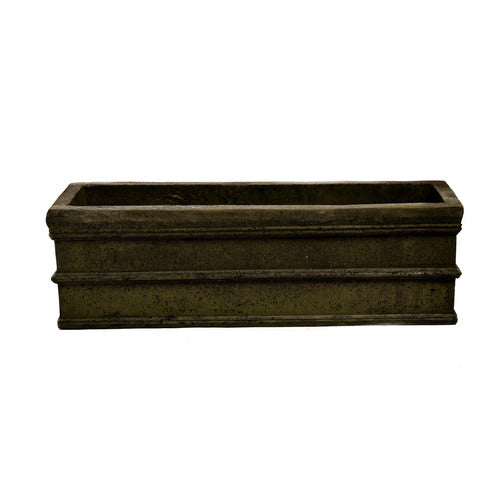  24" Window Box 7 H Sculpture - Planters, Planters, XoticBrands, XoticBrands Home Decor