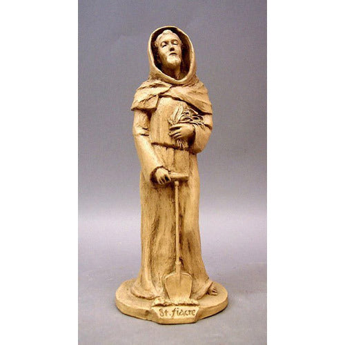  Saint Fiacre 12 Animal Religious  Sculpture, Religious Decor, XoticBrands, XoticBrands Home Decor