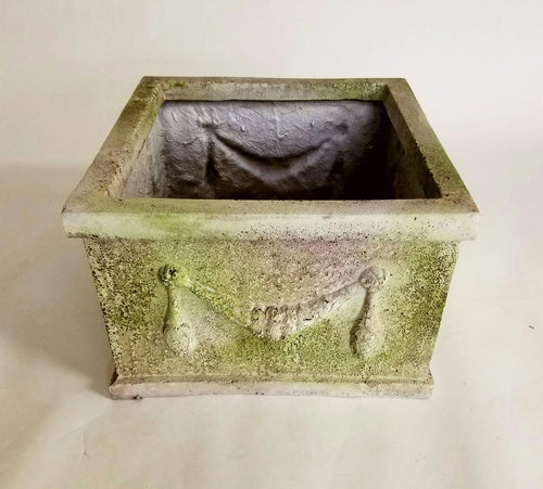  Spain Garland Box 12 H (R) Animal Planters  Sculpture, Home Decor, XoticBrands, XoticBrands Home Decor