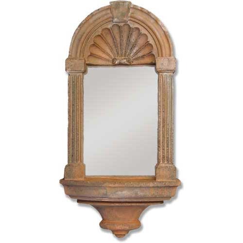  Classical Niche Mirror-Sm 22  Architectural  Sculpture, Home Decor, XoticBrands, XoticBrands Home Decor