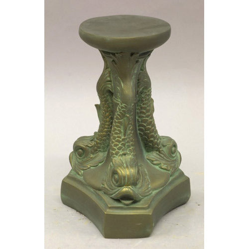  Dolphin Pedestal 16  Architectural  Sculpture, Home Decor, XoticBrands, XoticBrands Home Decor