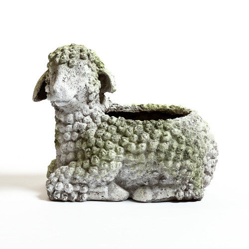 Lamb Planter Garden Animal Statue - XoticBrands Home Decor