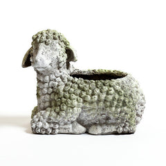 Lamb Planter Garden Animal Statue - XoticBrands Home Decor