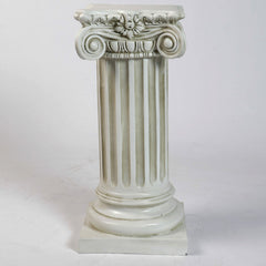  IONIC FLUTED COLUMN Animal Architectural  Sculpture, Home Decor, XoticBrands, XoticBrands Home Decor