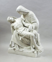  Pieta By Daprato 42 Animal Classical  Sculpture, Home Decor, XoticBrands, XoticBrands Home Decor