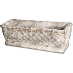 Rectangular Weave Pot 8 Garden Display - XoticBrands Home Decor