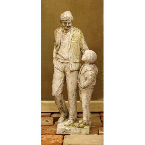  Man To Man 19.5  Classical  Sculpture, Home Decor, XoticBrands, XoticBrands Home Decor