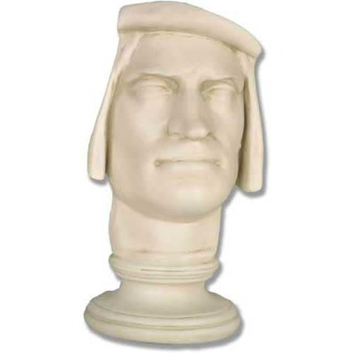 Lorenzo De Medici 15.5 Tuff -  Busts Drawing Casts - XoticBrands Home Decor