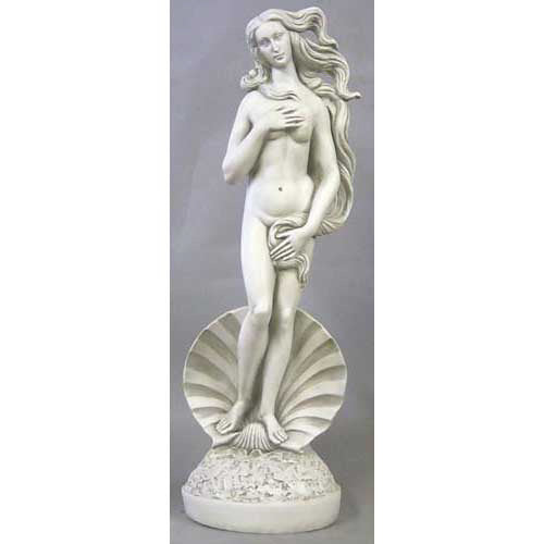  Birth At Venus 25.5 H Animal Classical  Sculpture, Home Decor, XoticBrands, XoticBrands Home Decor